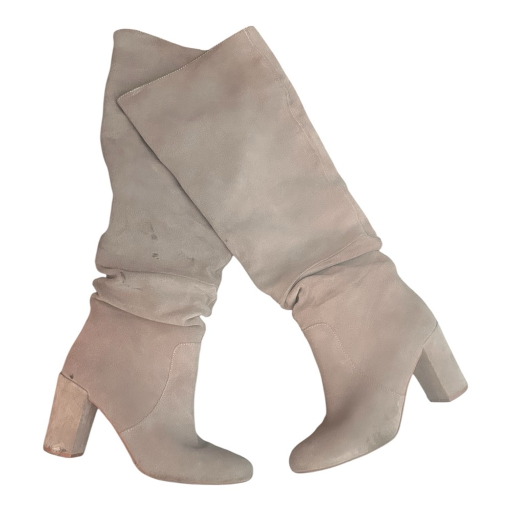 Vince Camuto Tan Leather Suede Women's Boots